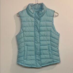 Gap brand Womens Light Blue Quilted Vest size:M